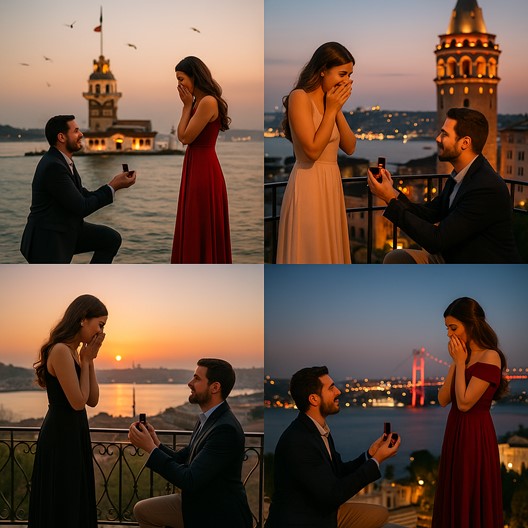 İstanbul’da En Romantik 10 Evlilik Teklifi Mekânı