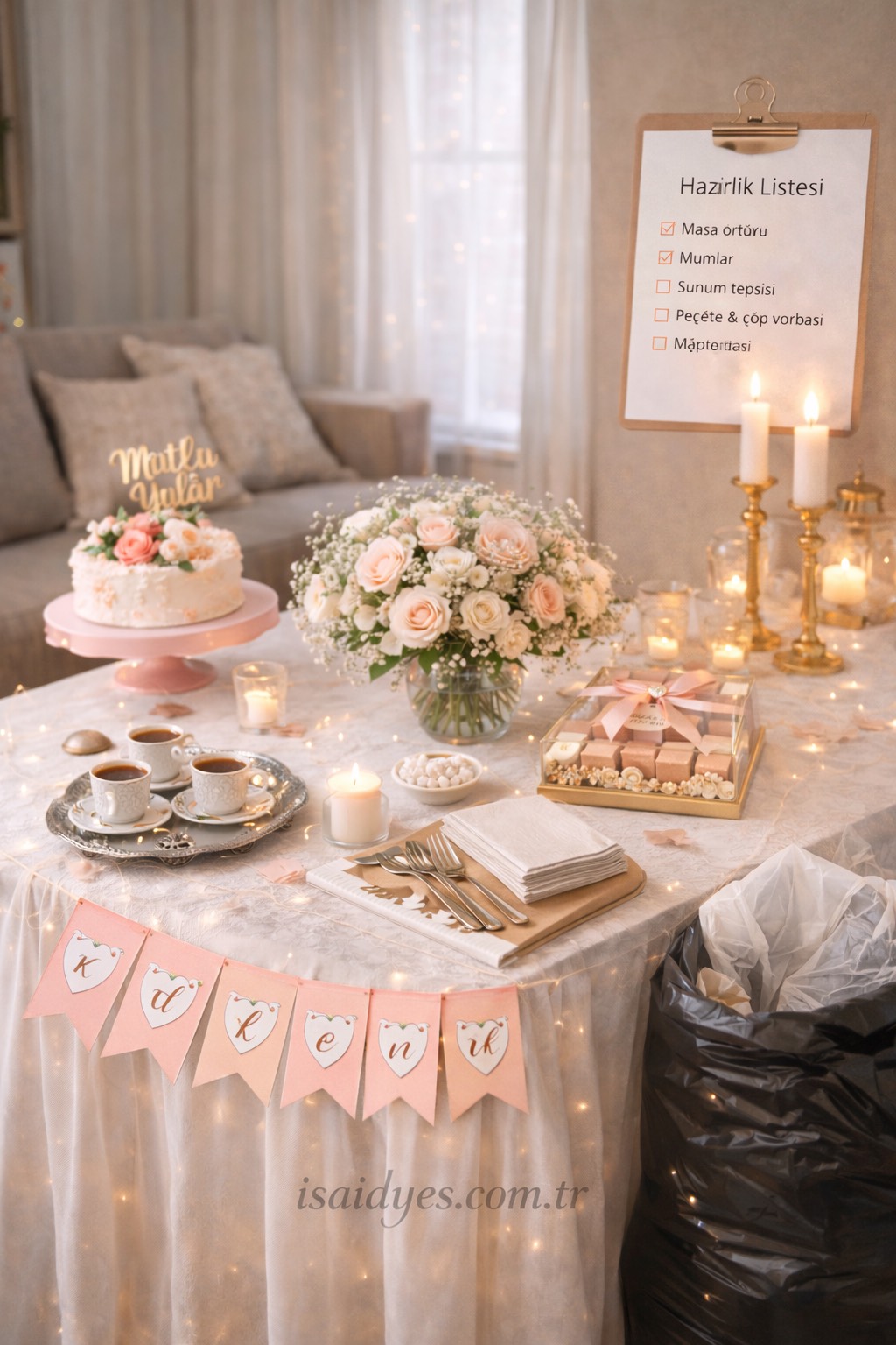 Evde Yapılan Organizasyonlar İçin Gerekli Malzemeler ve Pratik Çözümler (2026)