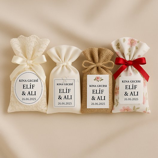 2026 Kına Hediyelikleri – Zarif ve Anlamlı Kına Kesesi Modelleri