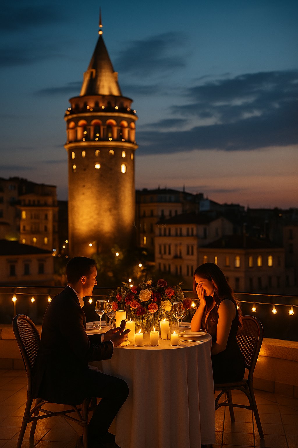 Galata Kulesi Karşısında Evlilik Teklifi: Tarihin Göbeğinde Romantizm