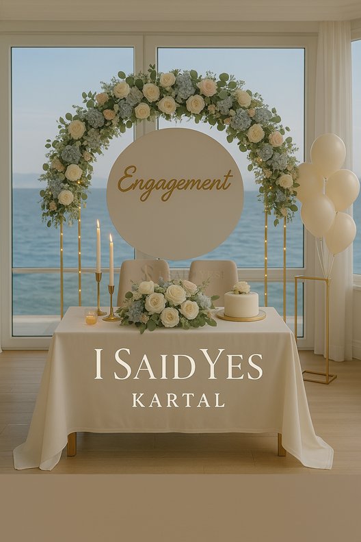 Kartal Evde Söz & Nişan Organizasyonu