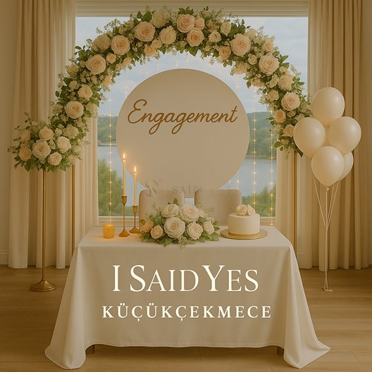 Küçükçekmece Evde Söz & Nişan Organizasyonu