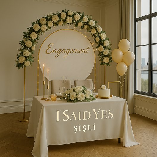 Şişli Evde Söz & Nişan Organizasyonu